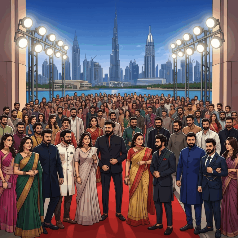 Illustration for: SIIMA 2025: A Star-Studded Celebration in Dubai