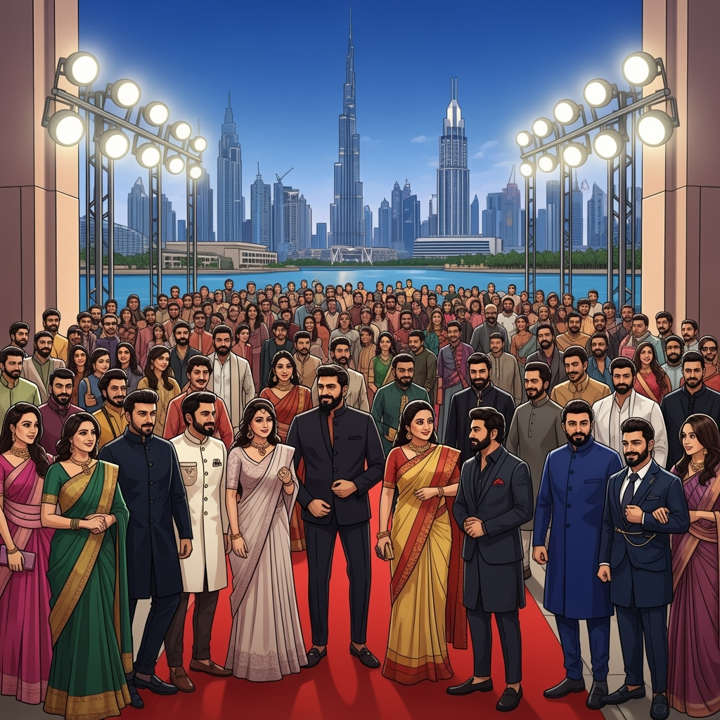 Illustration for: SIIMA 2025: A Star-Studded Celebration in Dubai