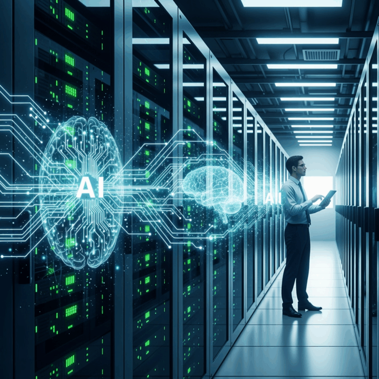 Illustration for: AI and Data Centres: Evolving for the Future