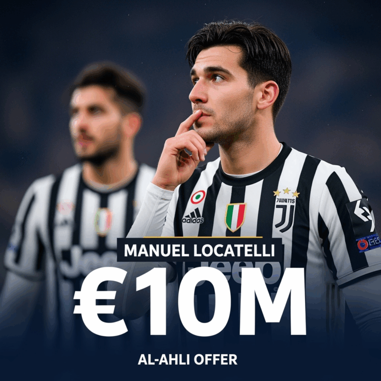 Illustration for: Al Ahli Offers 10m Euros to Locatelli