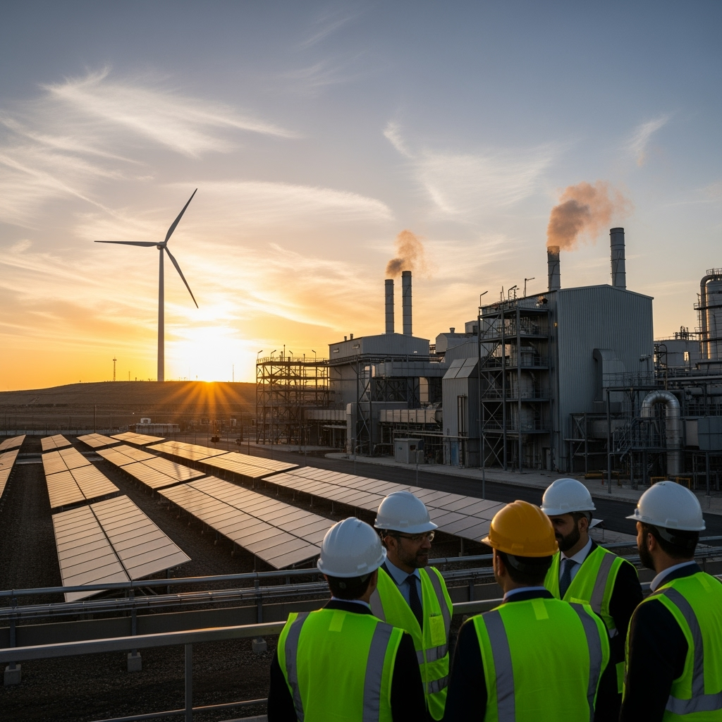 Illustration for: Jordan's Clean Energy Project Boosts Industry