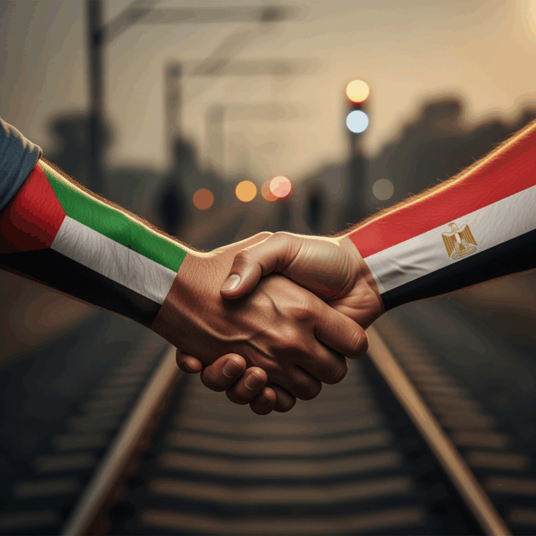 Illustration for: الإمارات تتضامن مع مصر بعد حادث القطار