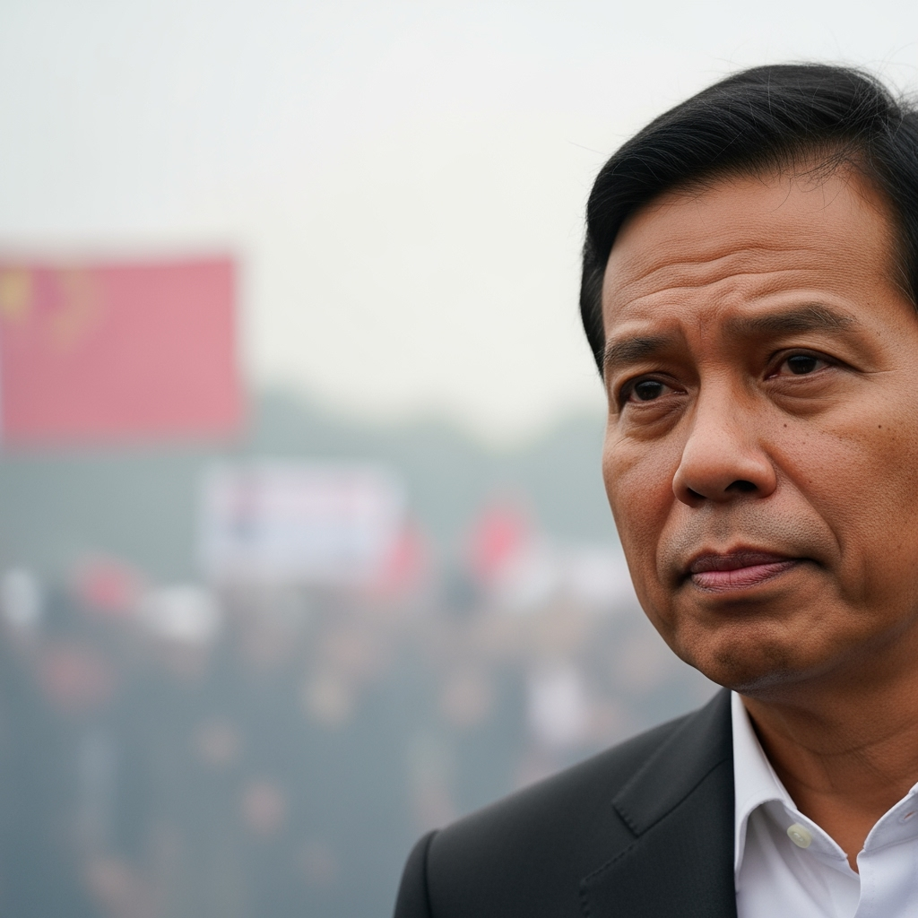 Illustration for: Subianto Cancels China Visit Amid Unrest