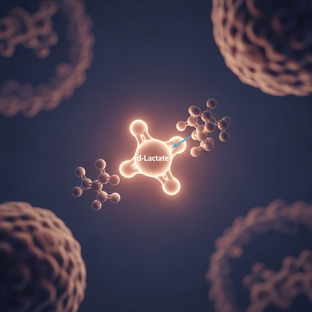 Illustration for: New Treatment Targets D-lactate to Enhance Metabolism