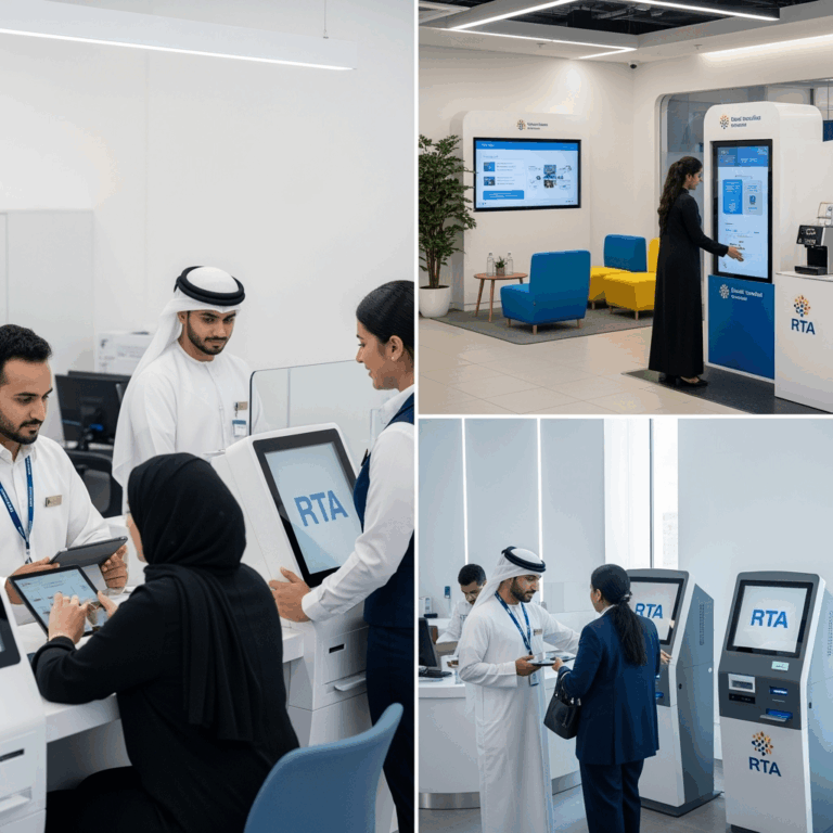 Illustration for: Dubai RTA Reopens Modernized Hybrid Service Centres