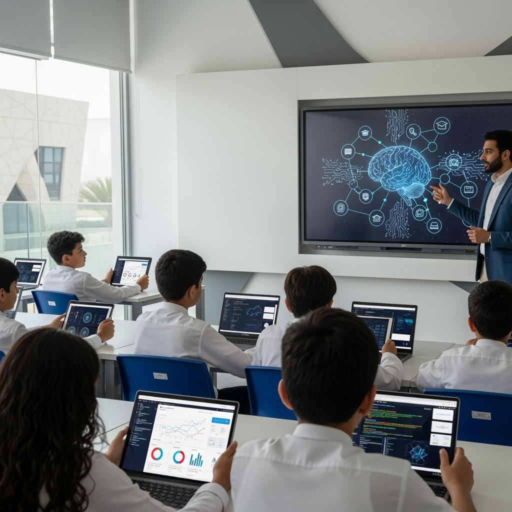 Illustration for: Ras Al Khaimah Leads AI in Education