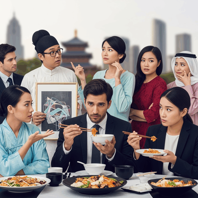Illustration for: Cultural Confusion Sparks Mixed Reactions Online