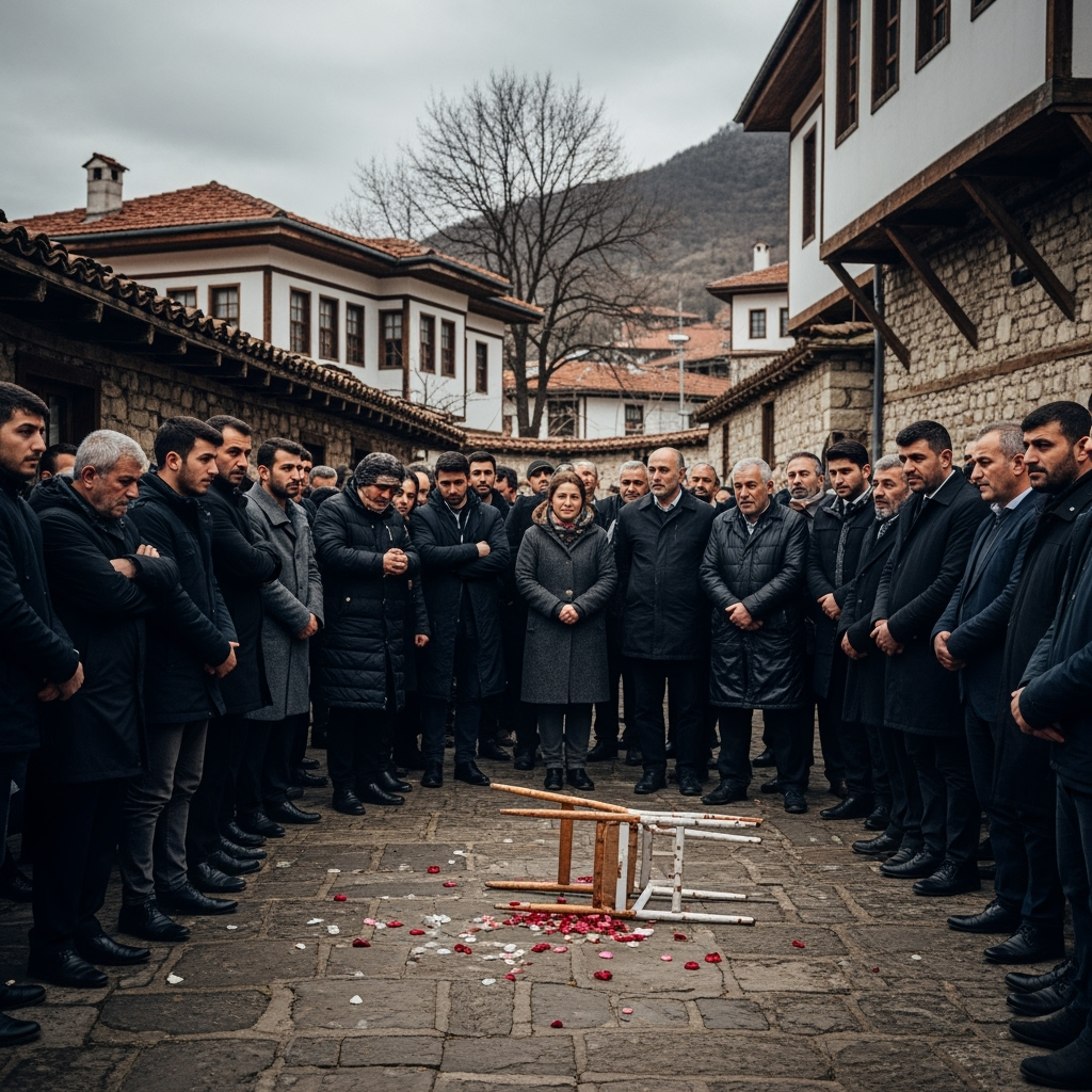 Illustration for: Tragic Wedding Gunfire in Northern Turkey