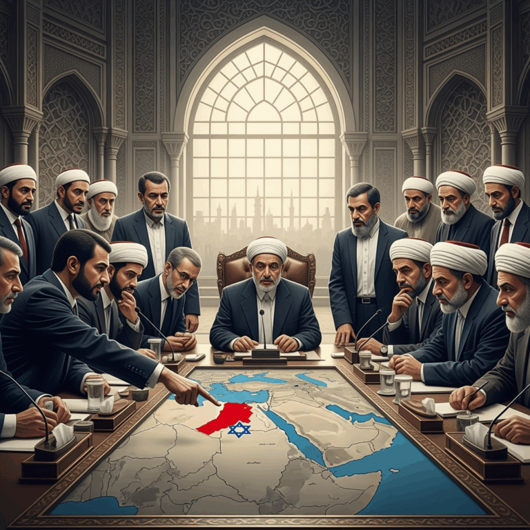 Illustration for: Islamic Nations Urged to Act Against Israel