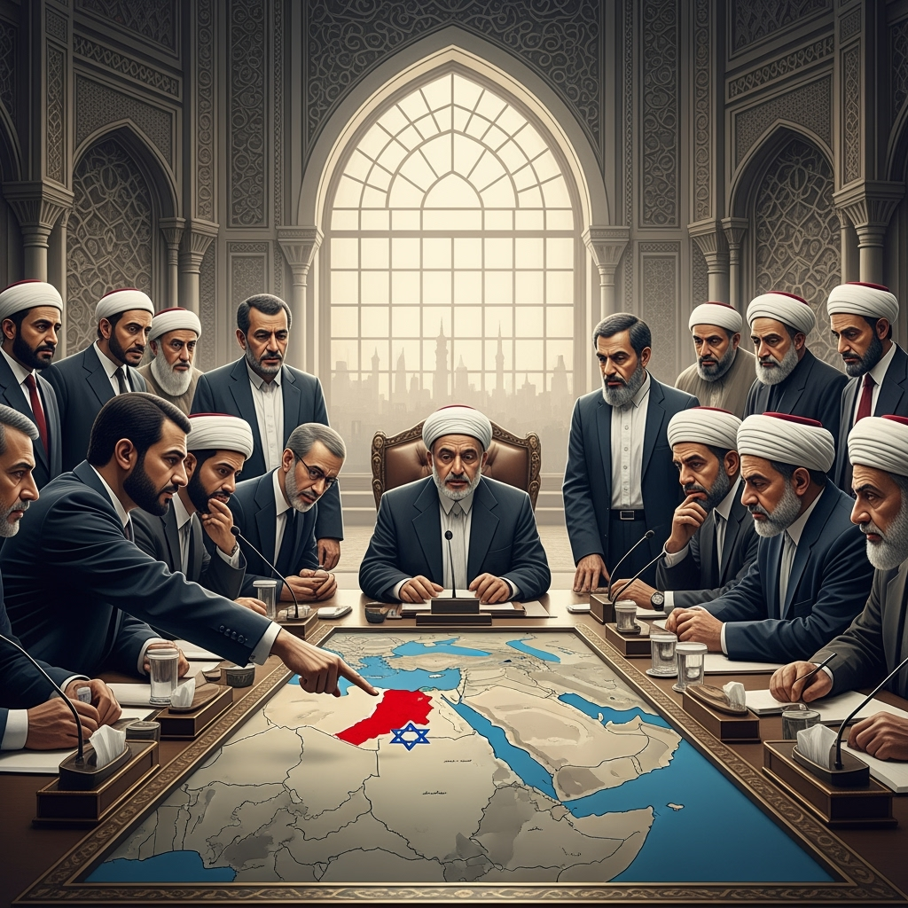 Illustration for: Islamic Nations Urged to Act Against Israel