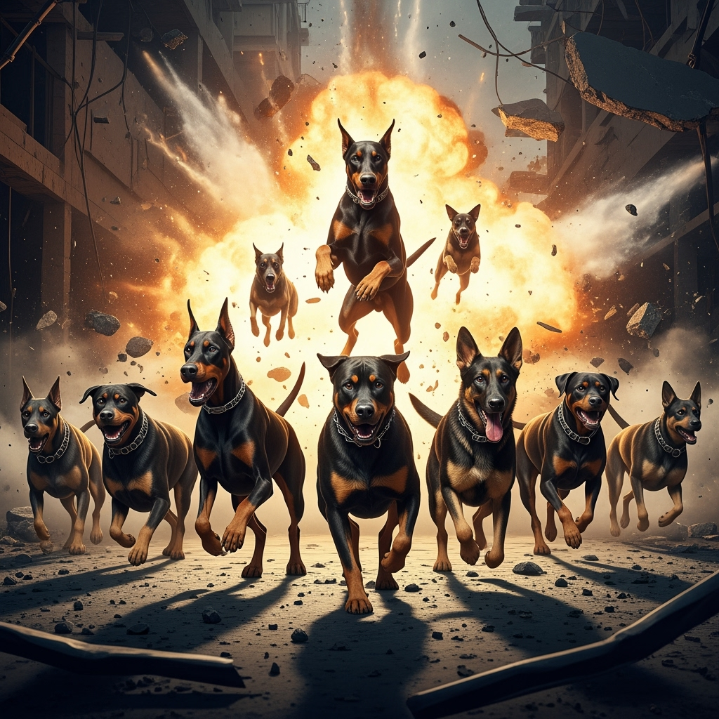 Illustration for: Saudi Film '7Dogs' Sets Explosive Record