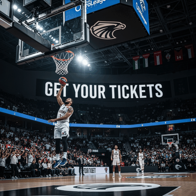 Illustration for: Dubai Basketball's EuroLeague Debut: Get Your Tickets