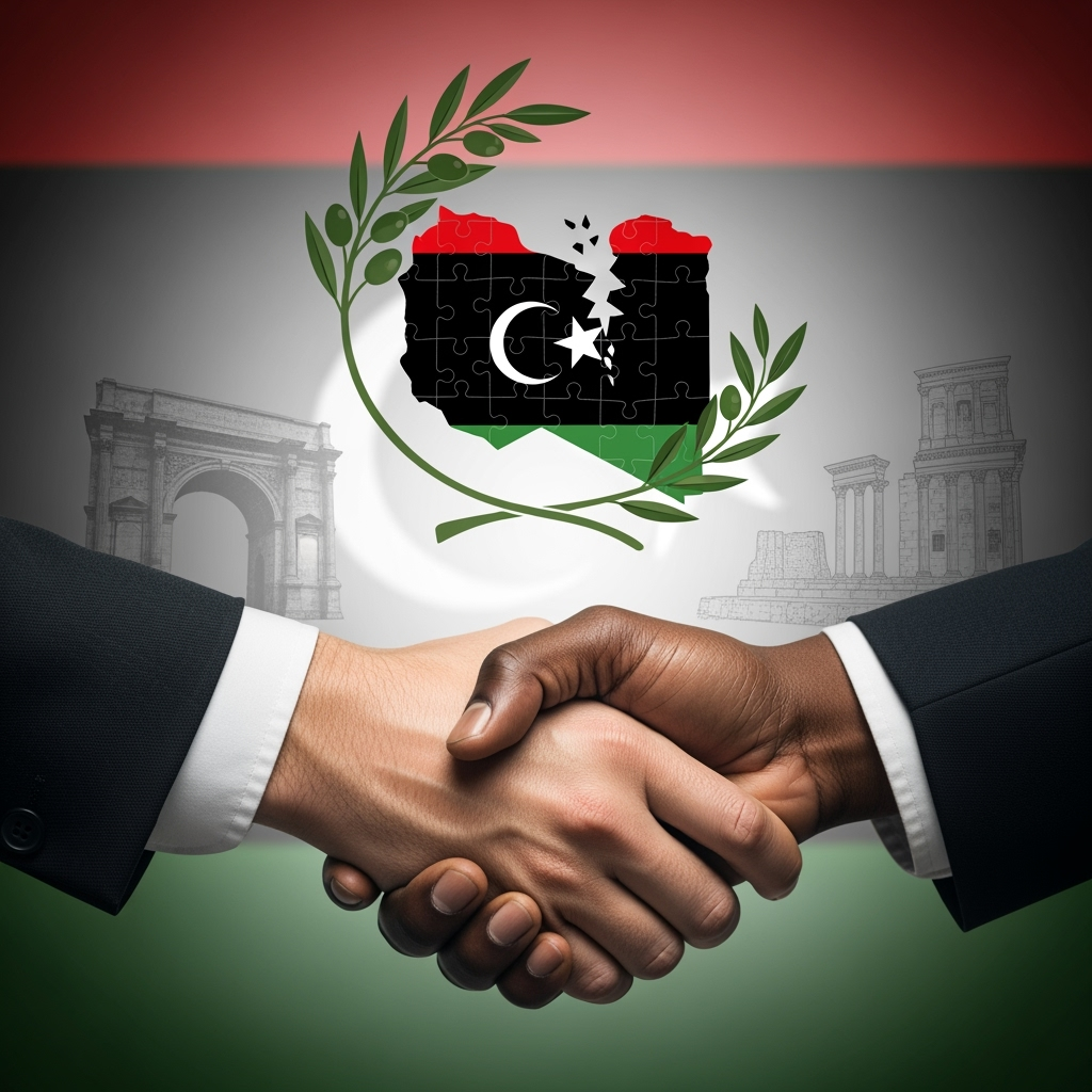 Illustration for: Libya's Call for Ceasefire and Political Stability