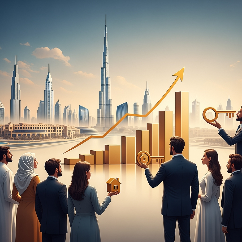 Illustration for: Golden Visa Holders Boost Dubai's Property Market