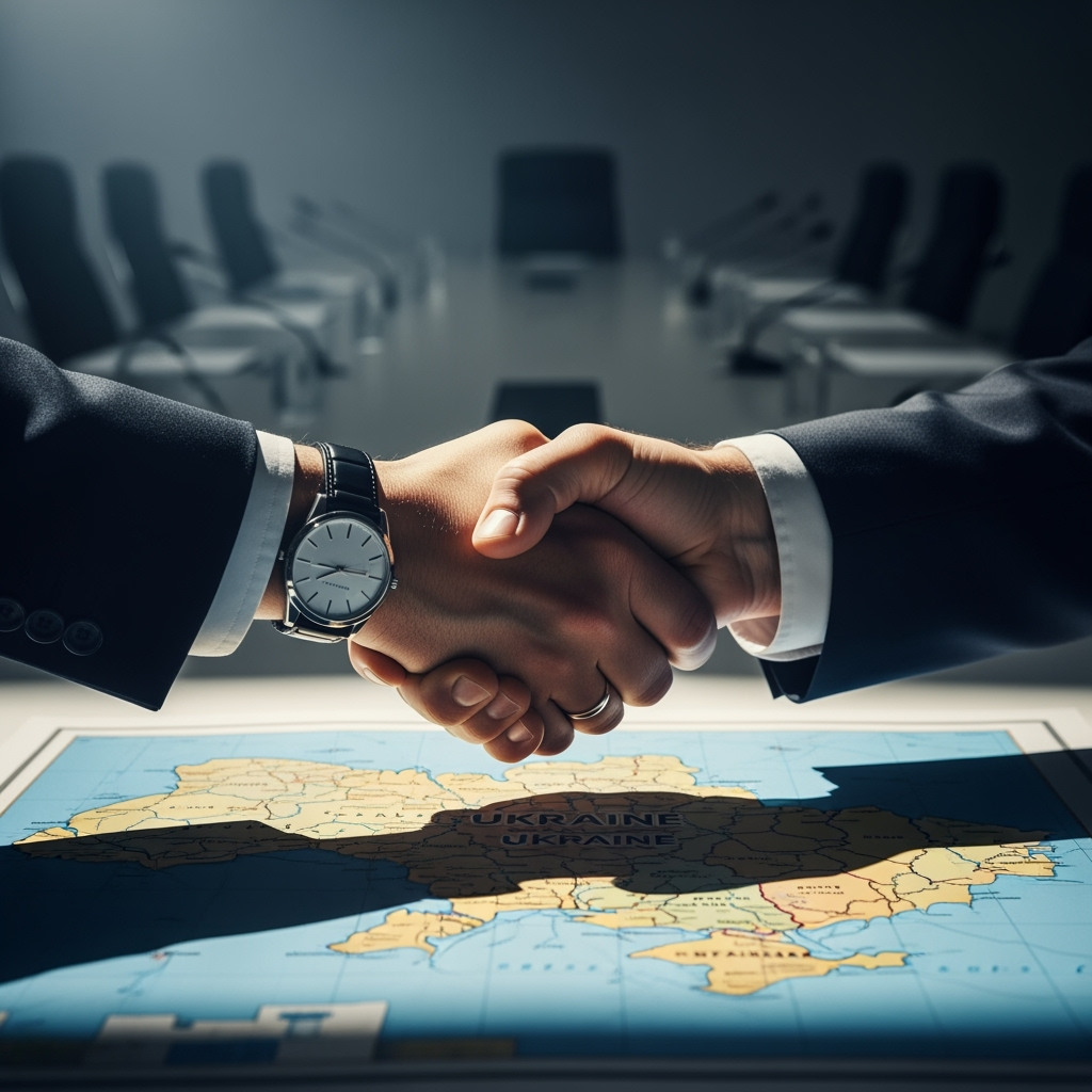 Illustration for: US-Russia Talks on Ukraine Conflict