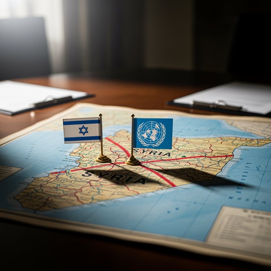 Illustration for: Israel's Plan to Divide Syria Through UN