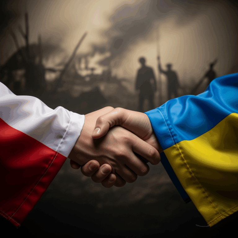 Illustration for: Poland-Ukraine Tensions Over Volyn Massacre