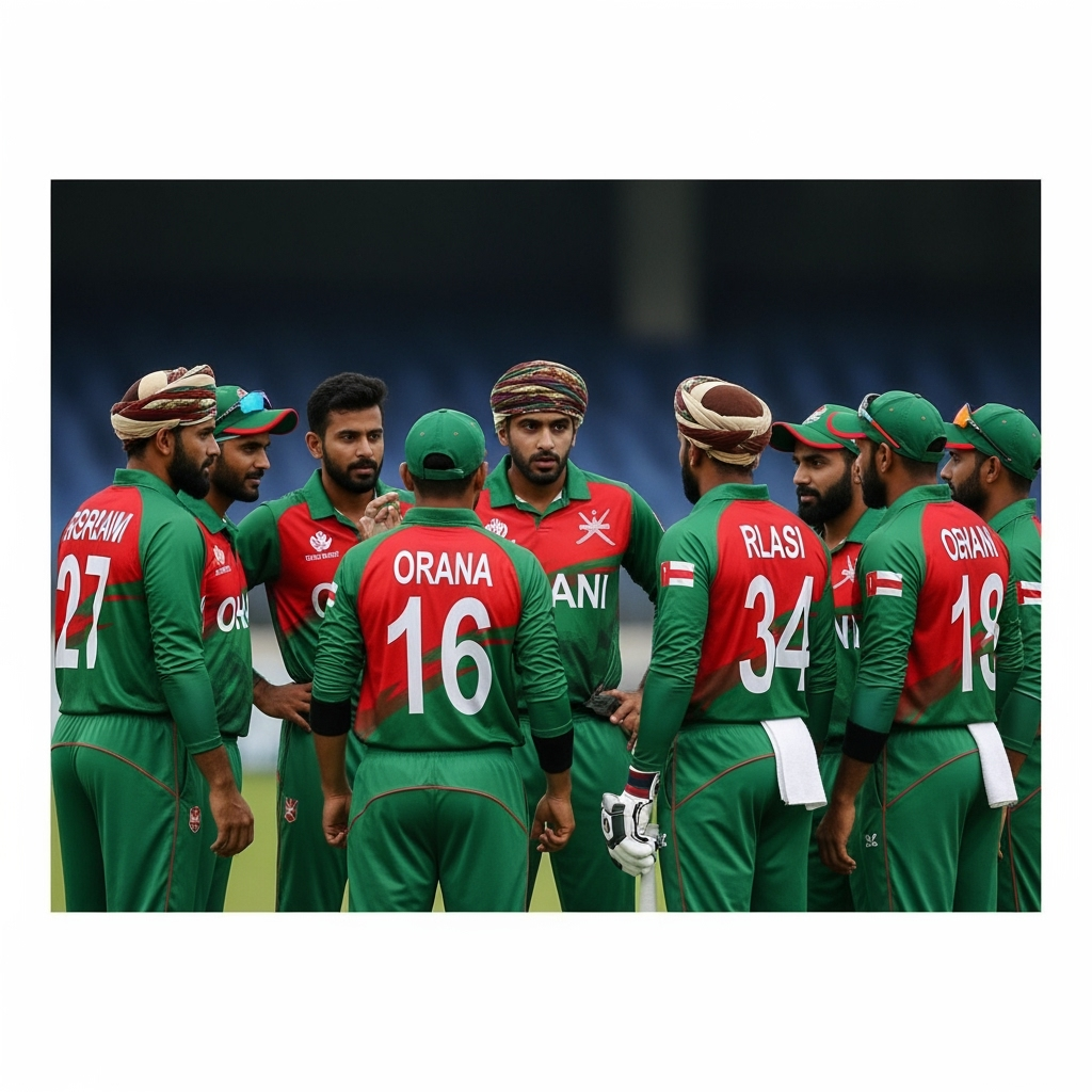 Illustration for: Oman Announces Squad for Asia Cup T20 2025