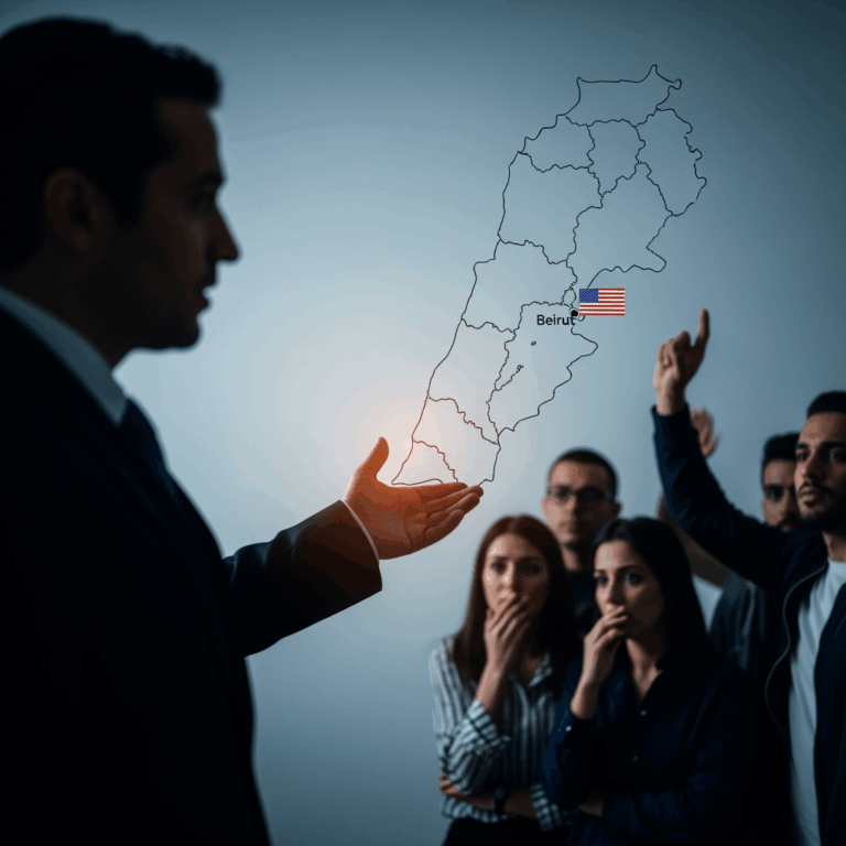 Illustration for: US Envoy's Remarks Spark Controversy in Lebanon
