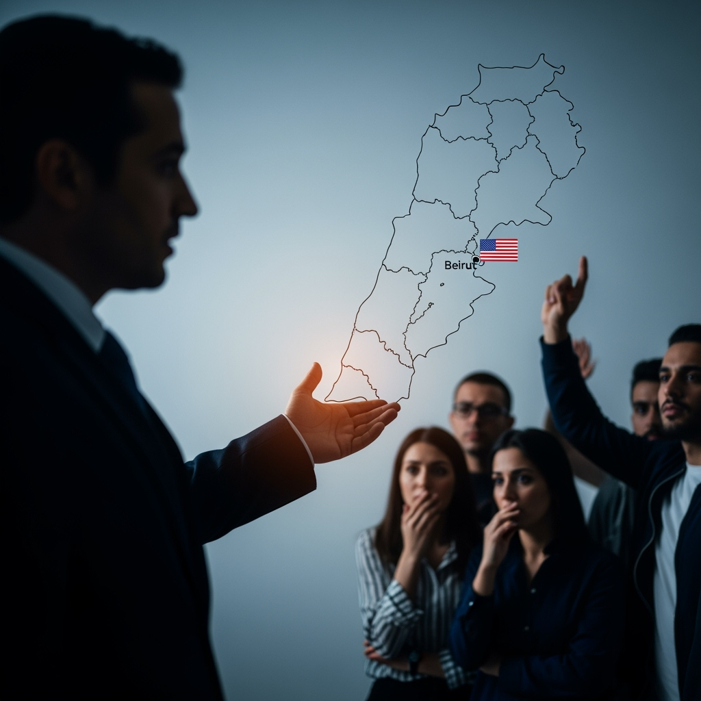 Illustration for: US Envoy's Remarks Spark Controversy in Lebanon