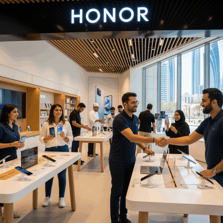 Illustration for: HONOR Opens New Experience Store in Abu Dhabi