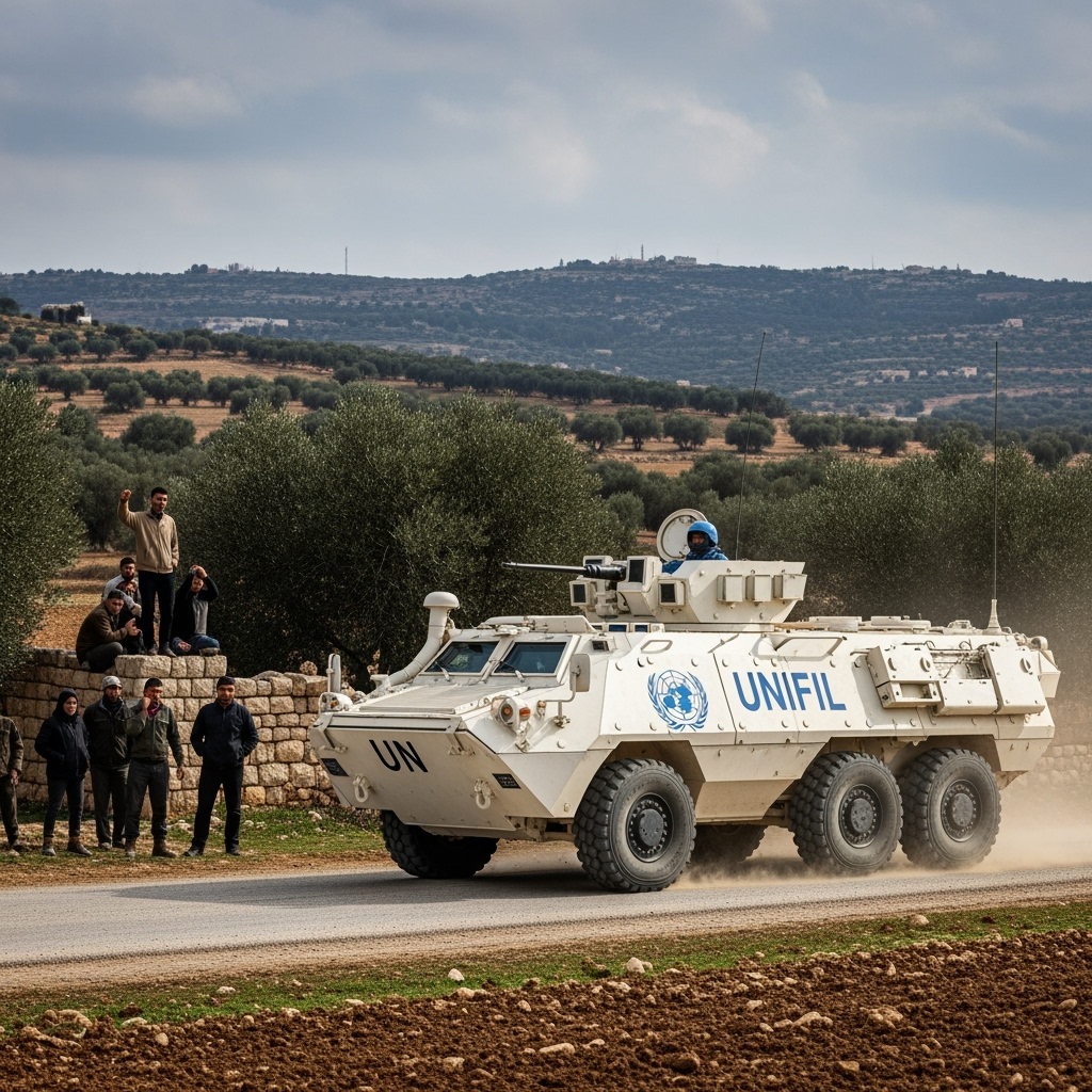 Illustration for: UNIFIL Faces Criticism Amid Lebanon Tensions