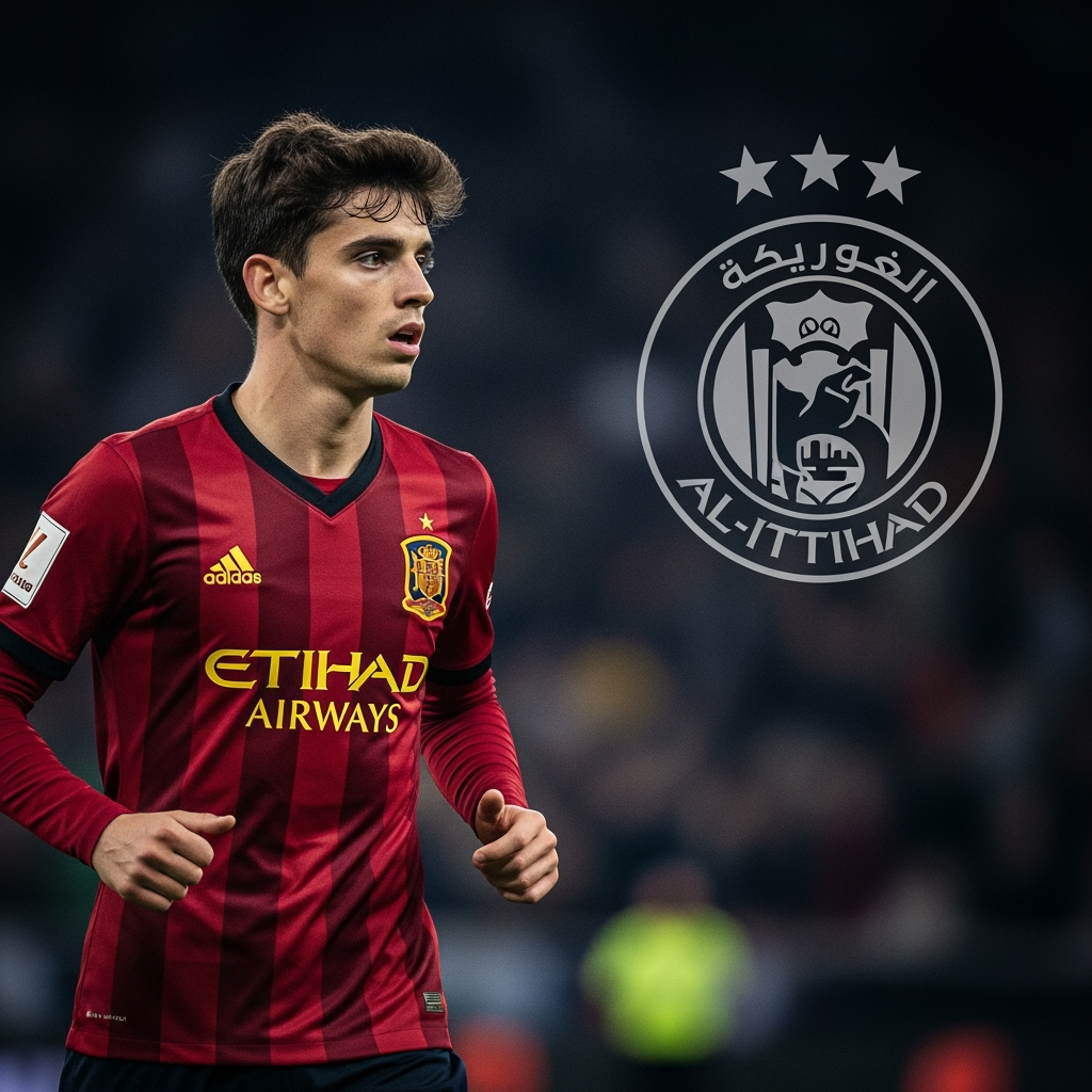 Illustration for: Al-Ittihad Eyes Dani Ceballos After Super Cup Loss