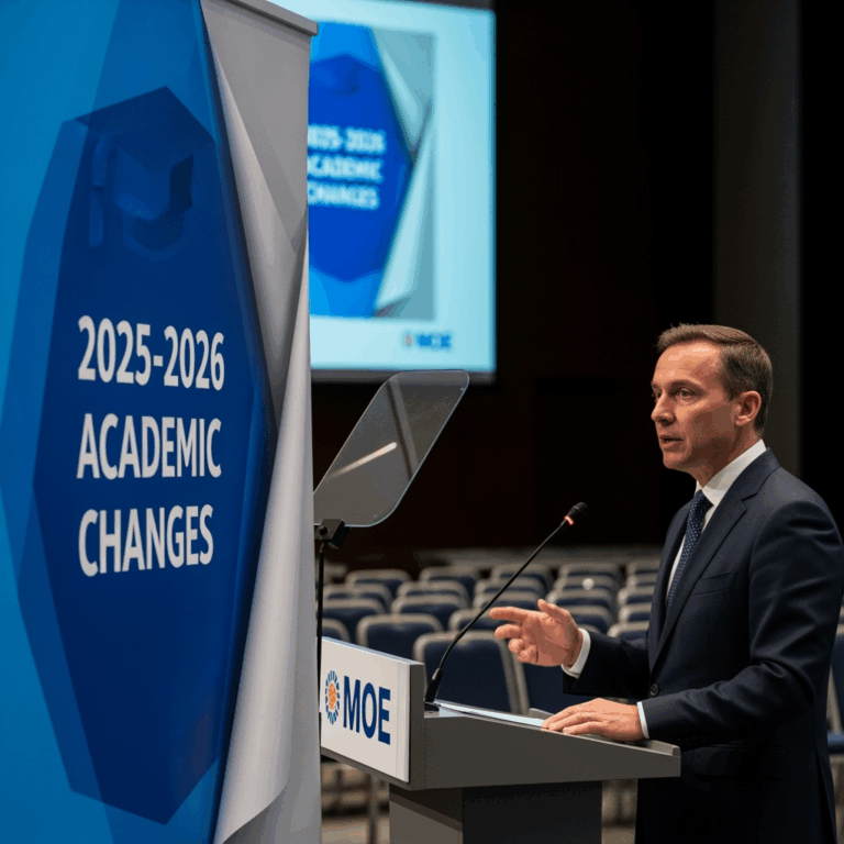 Illustration for: MoE Unveils Major Academic Changes for 2025–2026
