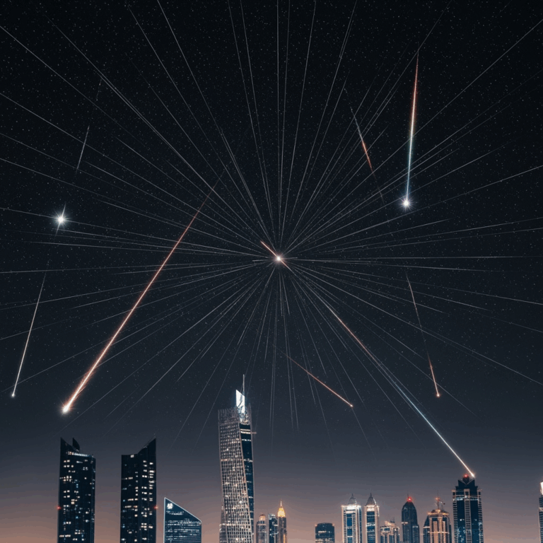 Illustration for: شهب البرشاويات تضيء سماء الإمارات