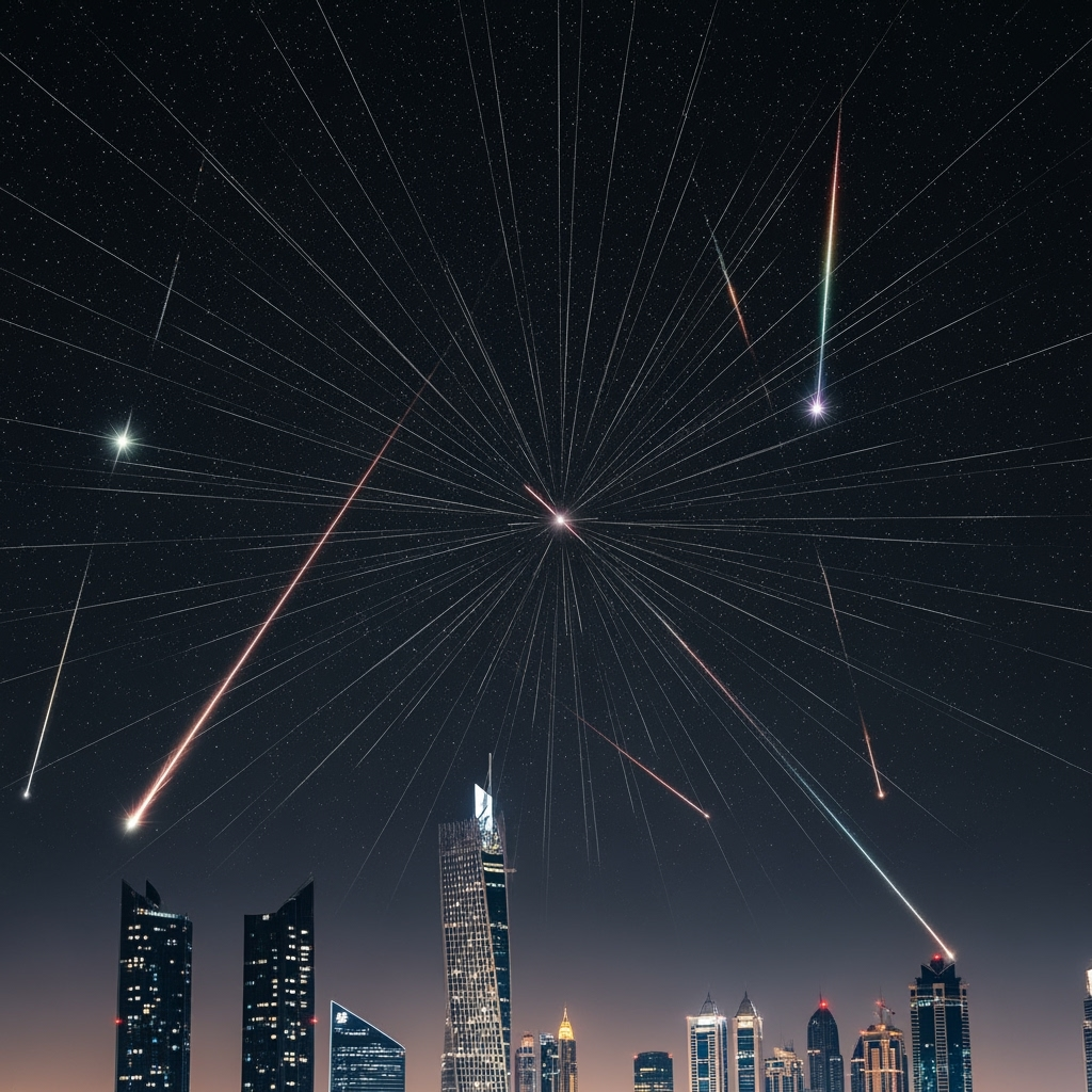 Illustration for: شهب البرشاويات تضيء سماء الإمارات