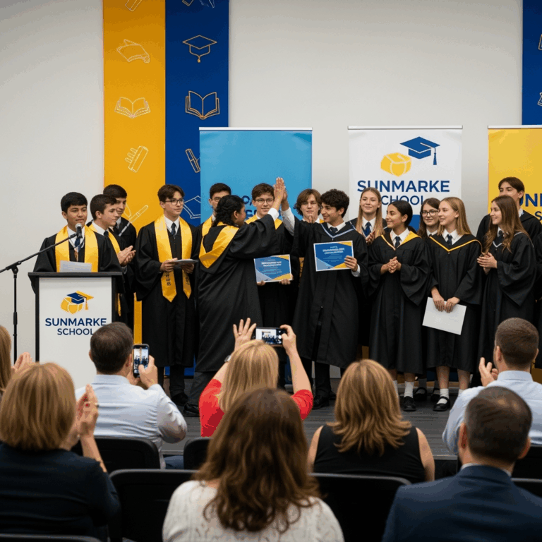 Illustration for: Sunmarke School Celebrates Academic Excellence