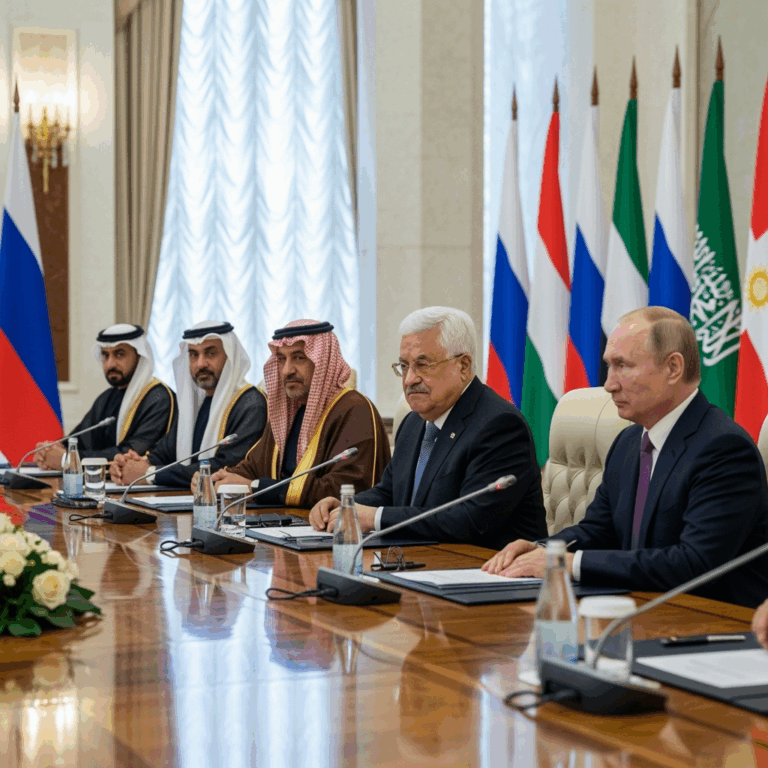 Illustration for: President Abbas to Attend Russian-Arab Summit