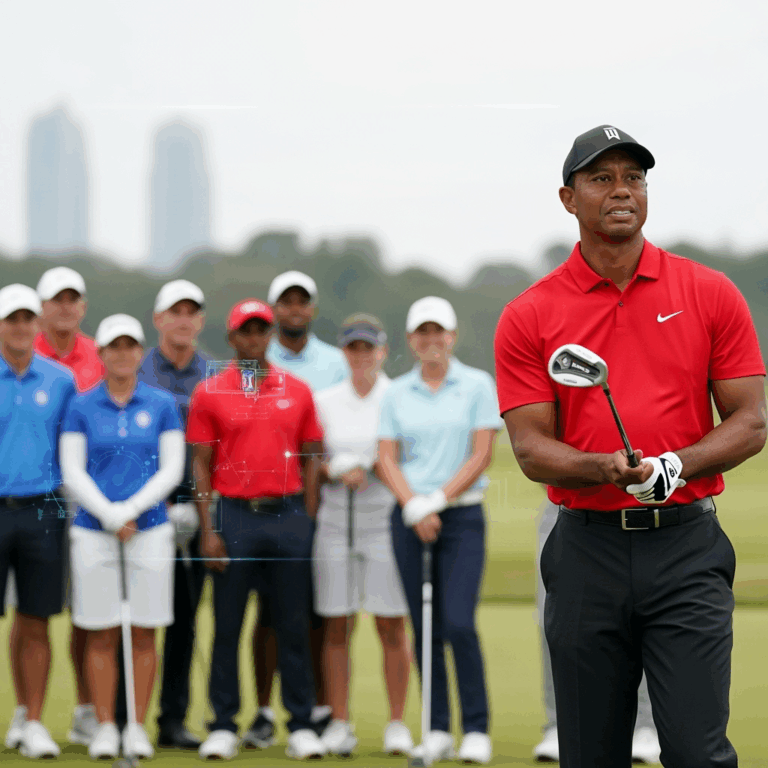 Illustration for: Tiger Woods Leads PGA Tour's Future Vision