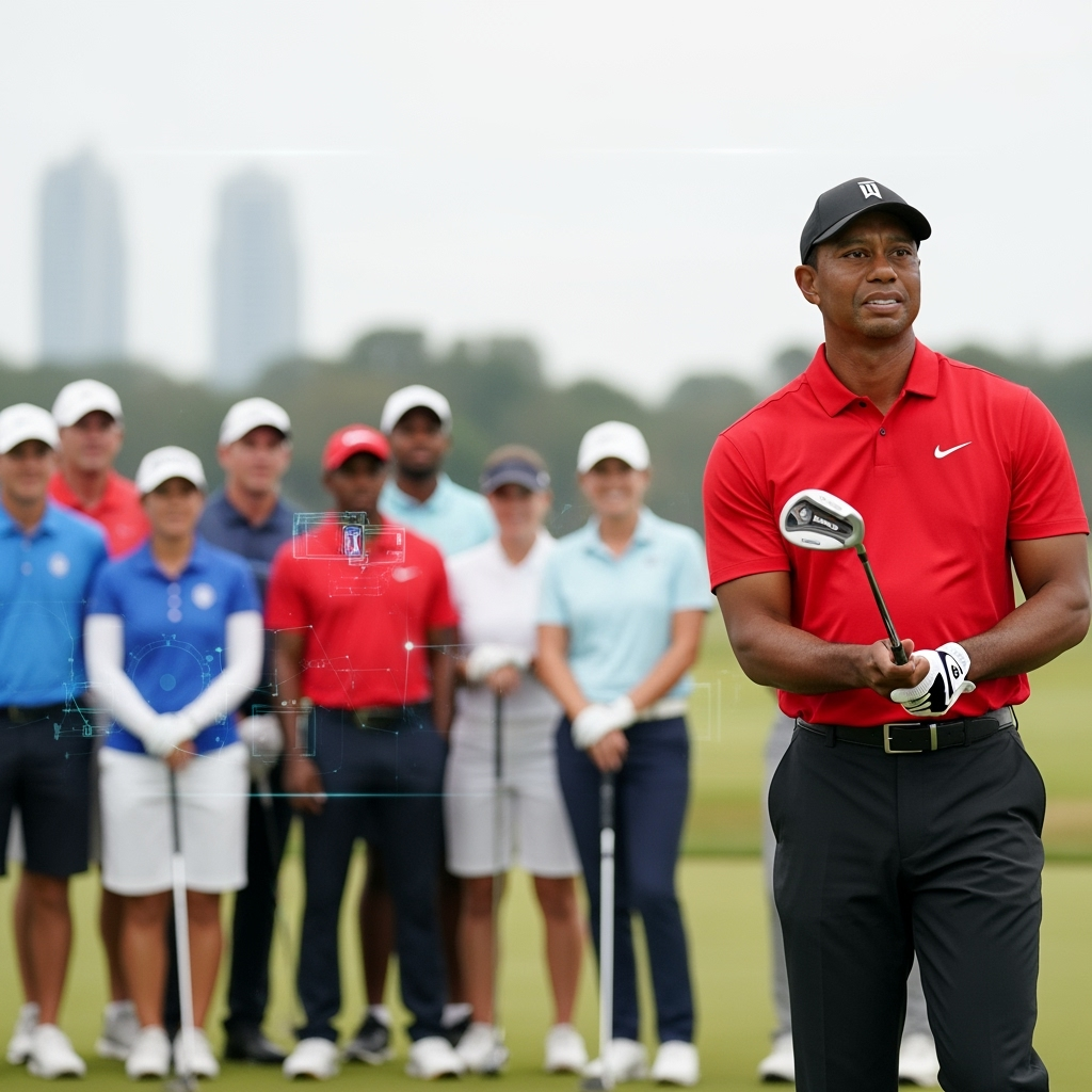 Illustration for: Tiger Woods Leads PGA Tour's Future Vision