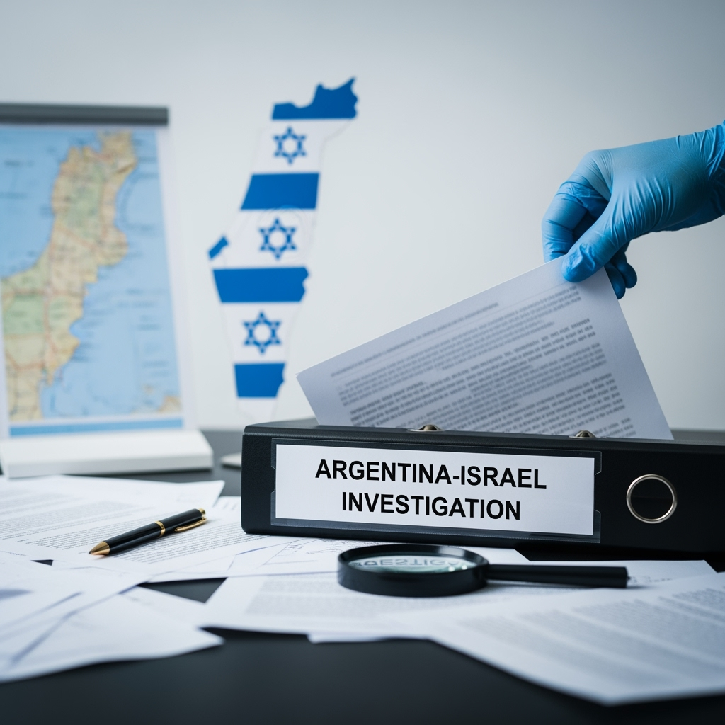 Illustration for: Argentina Investigates Israeli Attack