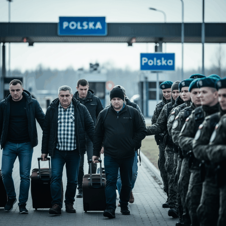Illustration for: Poland Expels Ukrainians for Security Reasons