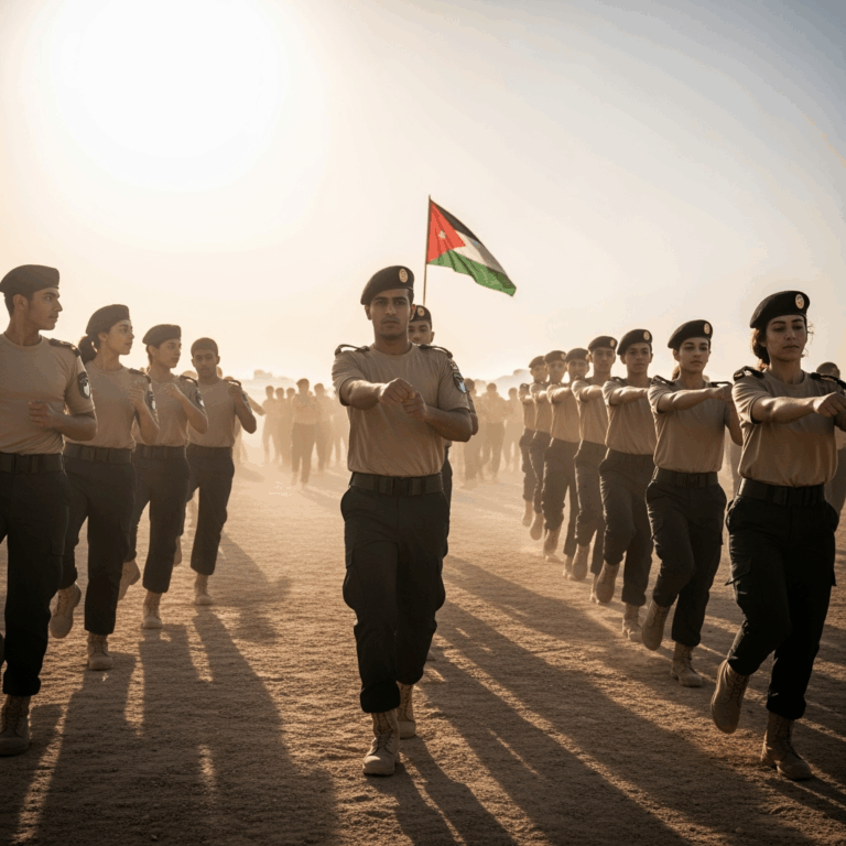 Illustration for: Jordan Reactivates National Service Amid Regional Threats