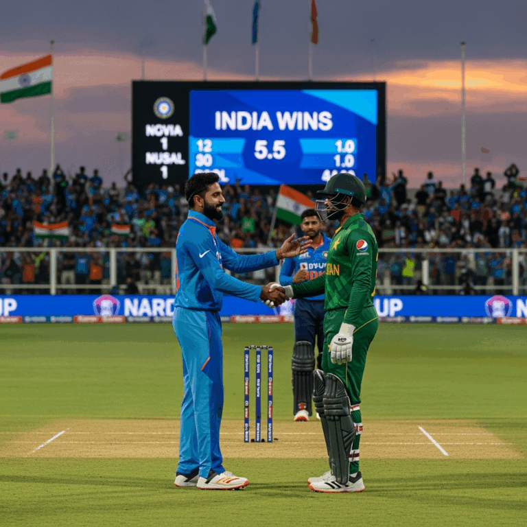 Illustration for: India Clears Asia Cup Clash Against Pakistan