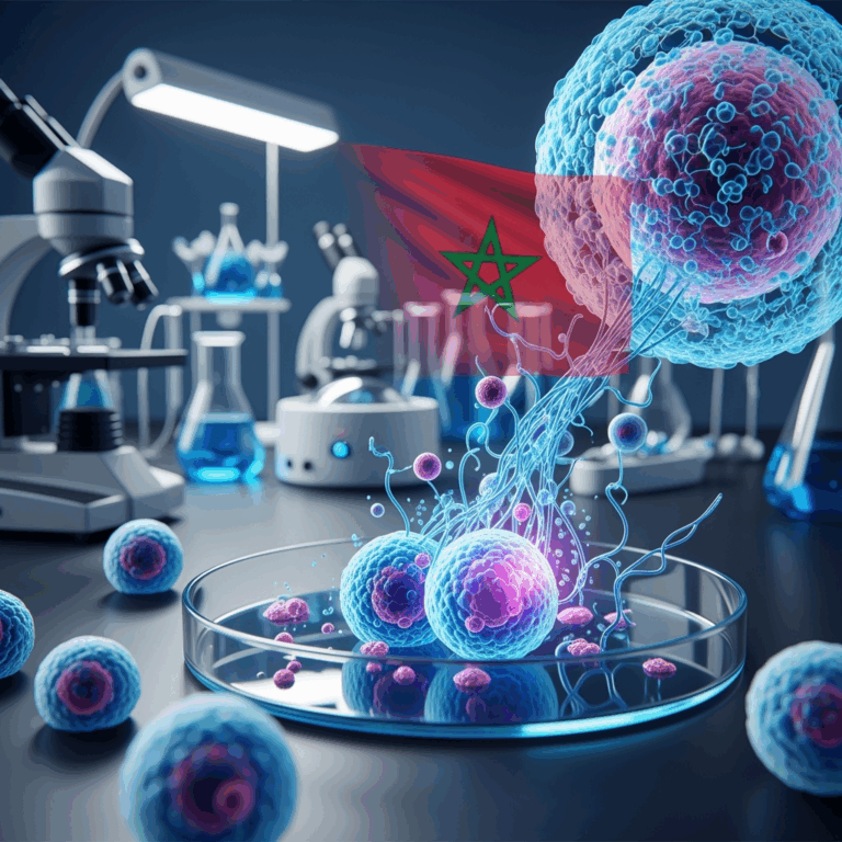 Illustration for: Morocco's Breakthrough in Stem Cell Reprogramming