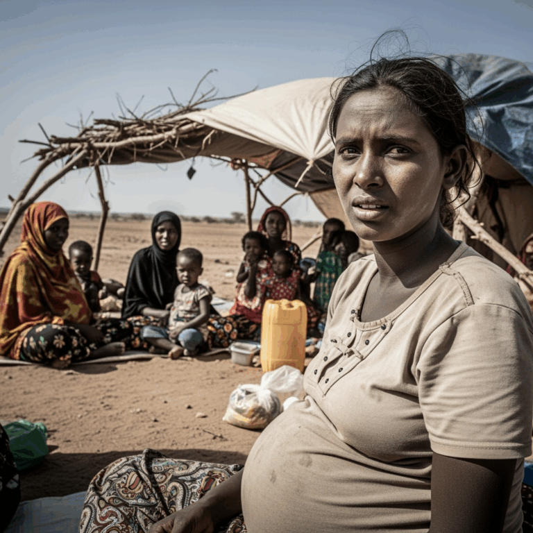 Illustration for: Urgent Aid Needed for Pregnant Women in Kordofan