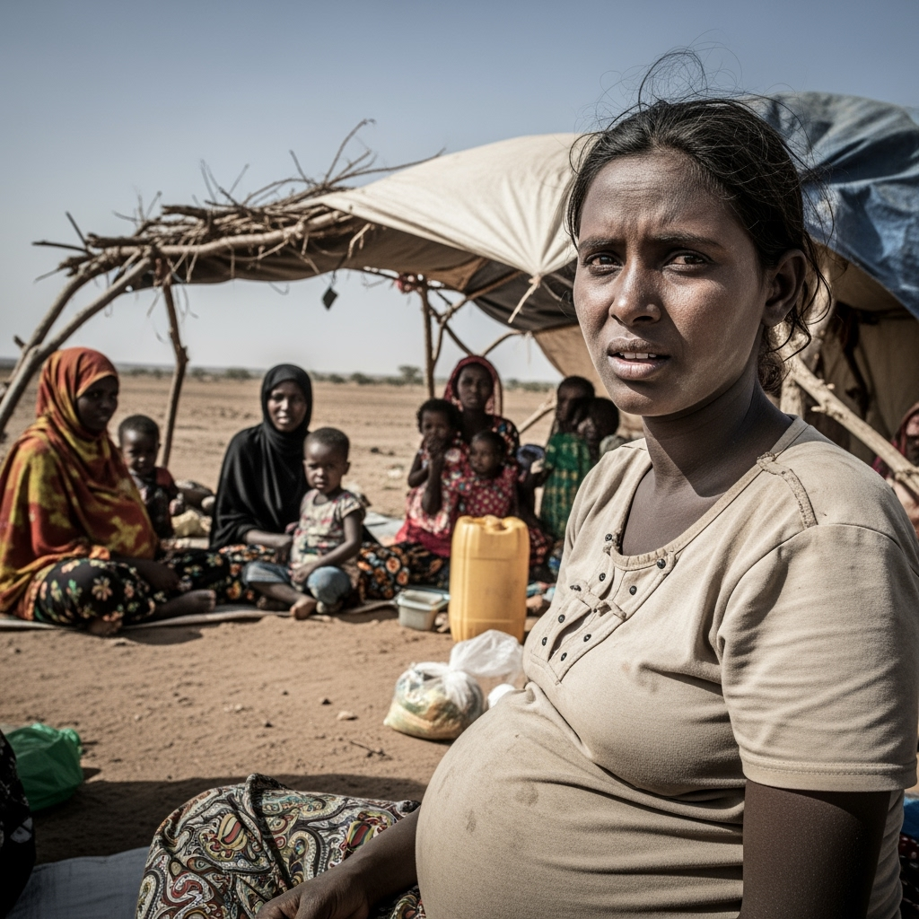 Illustration for: Urgent Aid Needed for Pregnant Women in Kordofan