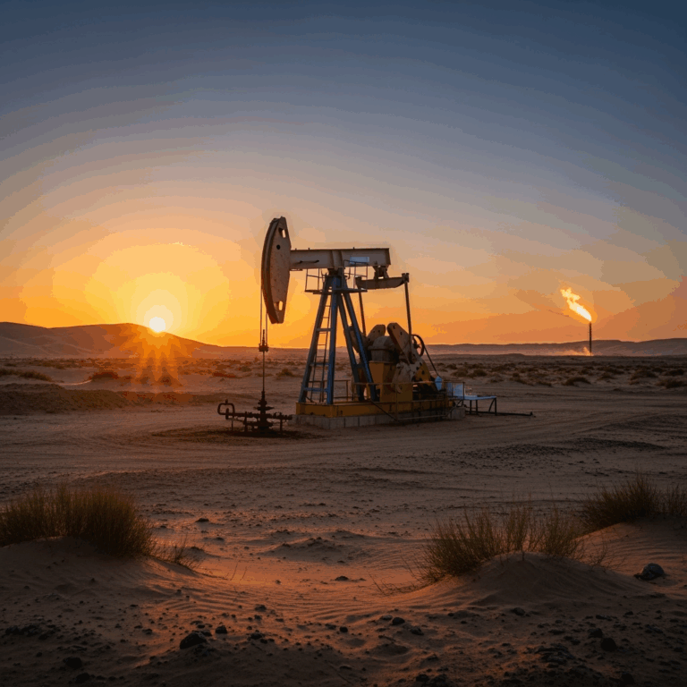 Illustration for: Oil and Gas Discovery Boosts Egypt's Western Desert Output