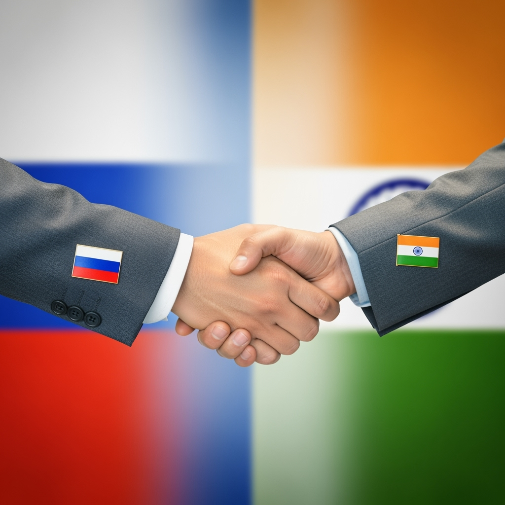 Illustration for: Russia Congratulates India on Independence Day