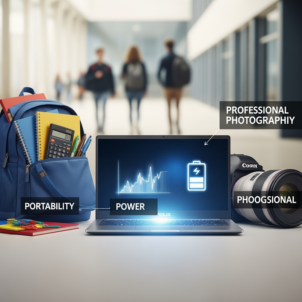 Illustration for: ASUS Back-to-School 2025: Power & Portability