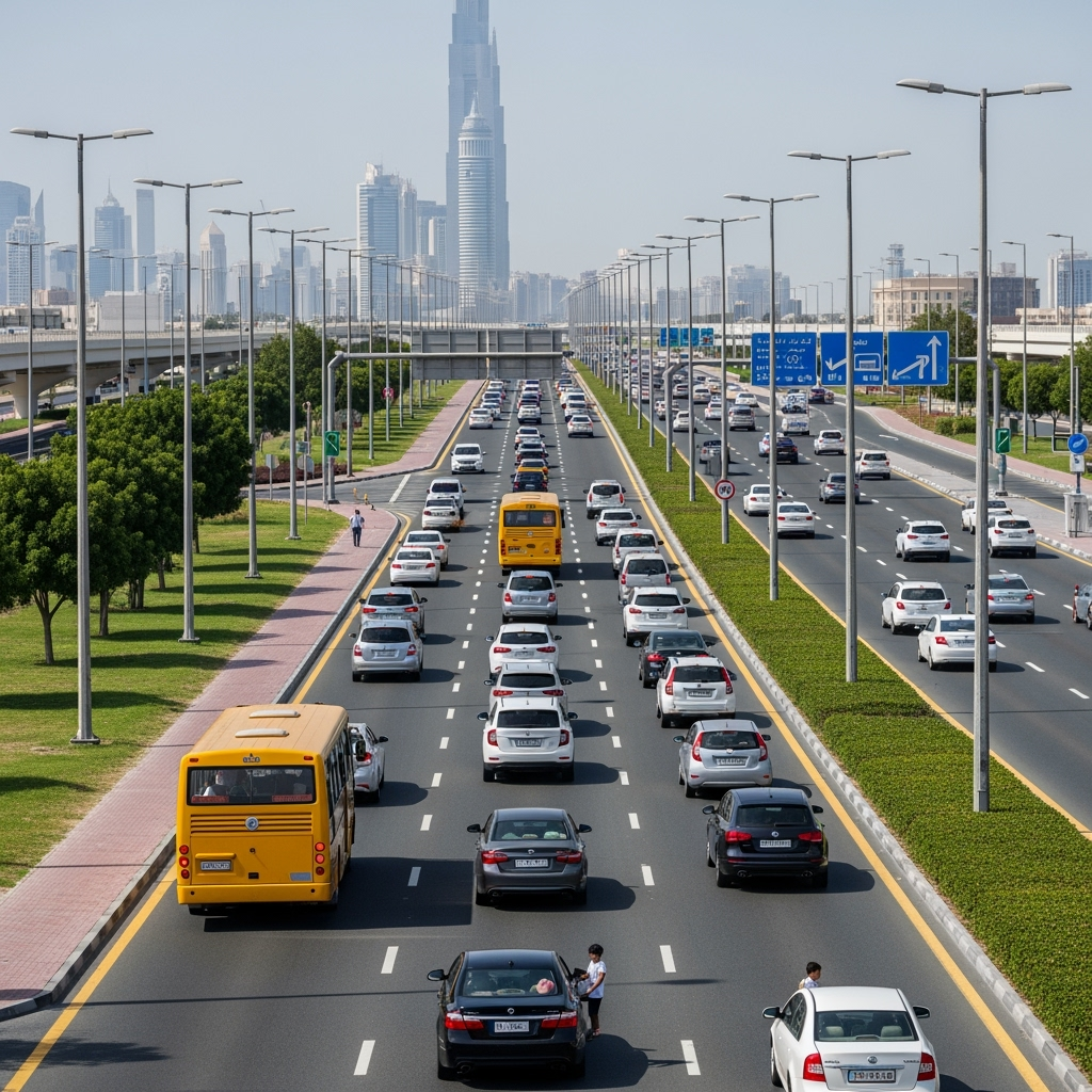 Illustration for: Smooth School Traffic in Dubai Thanks to RTA Upgrades