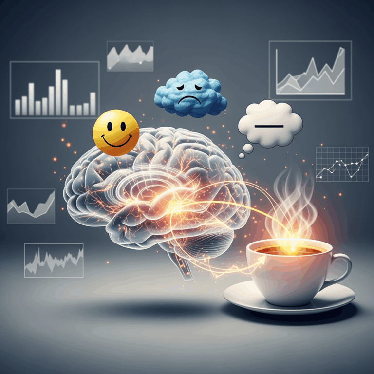 Illustration for: Caffeine's Impact on Mood: Study Insights