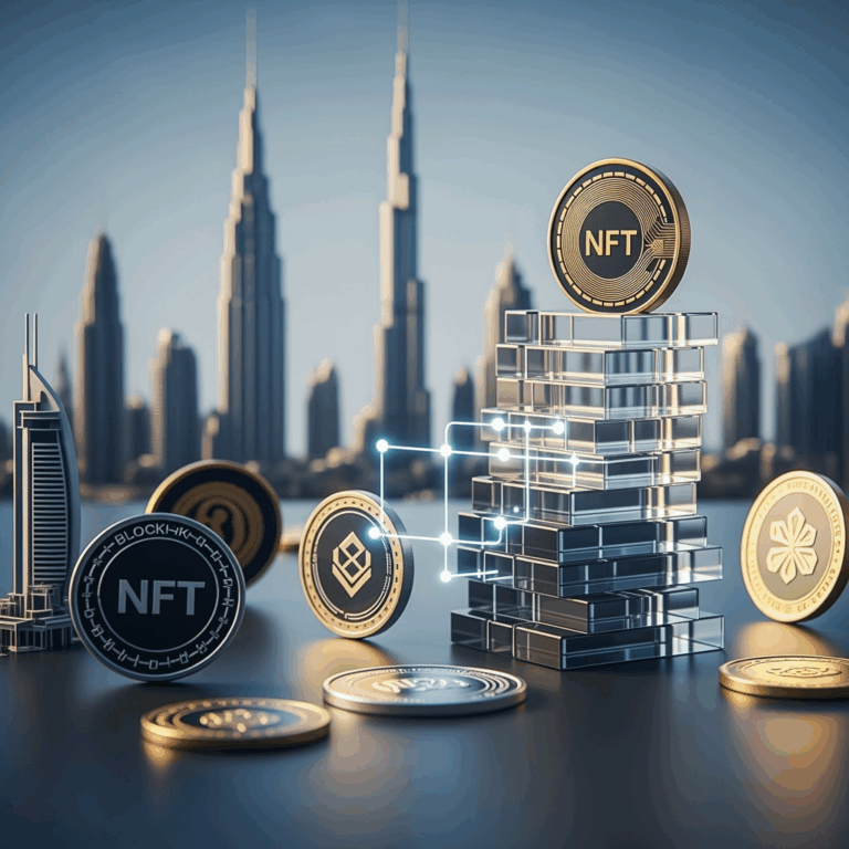 Illustration for: Dubai's Real Estate Revolution: Fractional Ownership & Tokenization