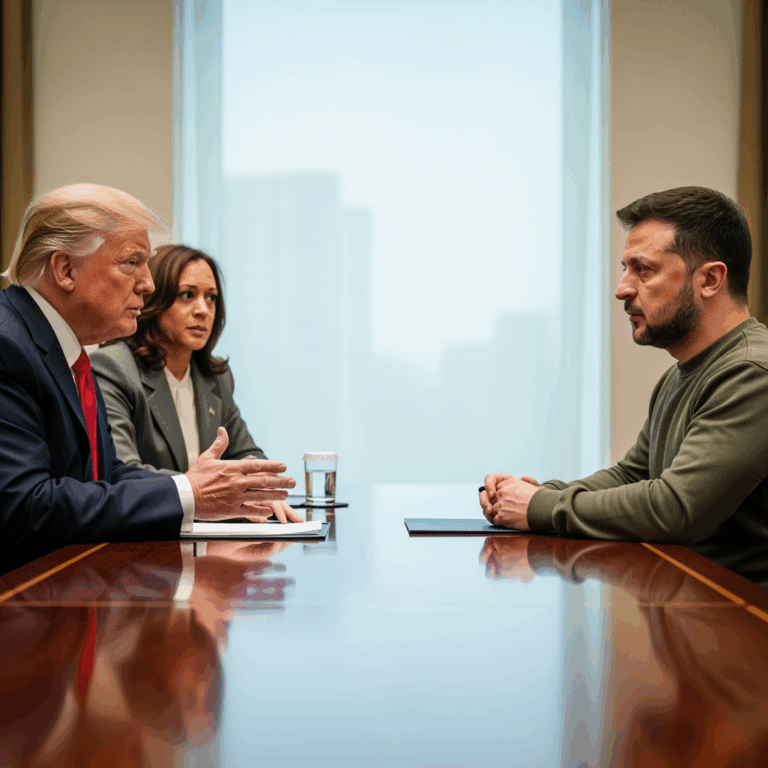 Illustration for: US Vice President to Attend Trump-Zelensky Meeting
