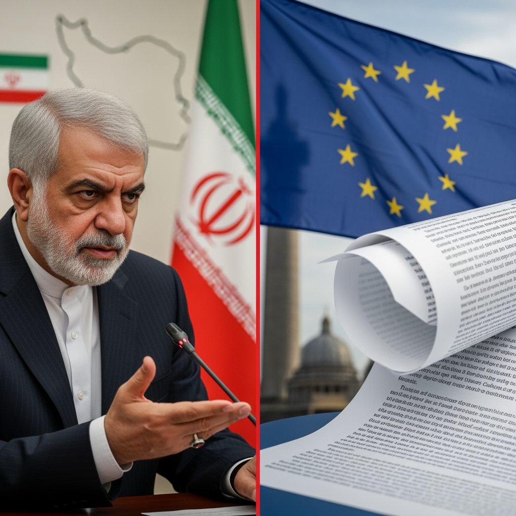 Illustration for: Iran Criticizes EU Over Nuclear Deal Compliance