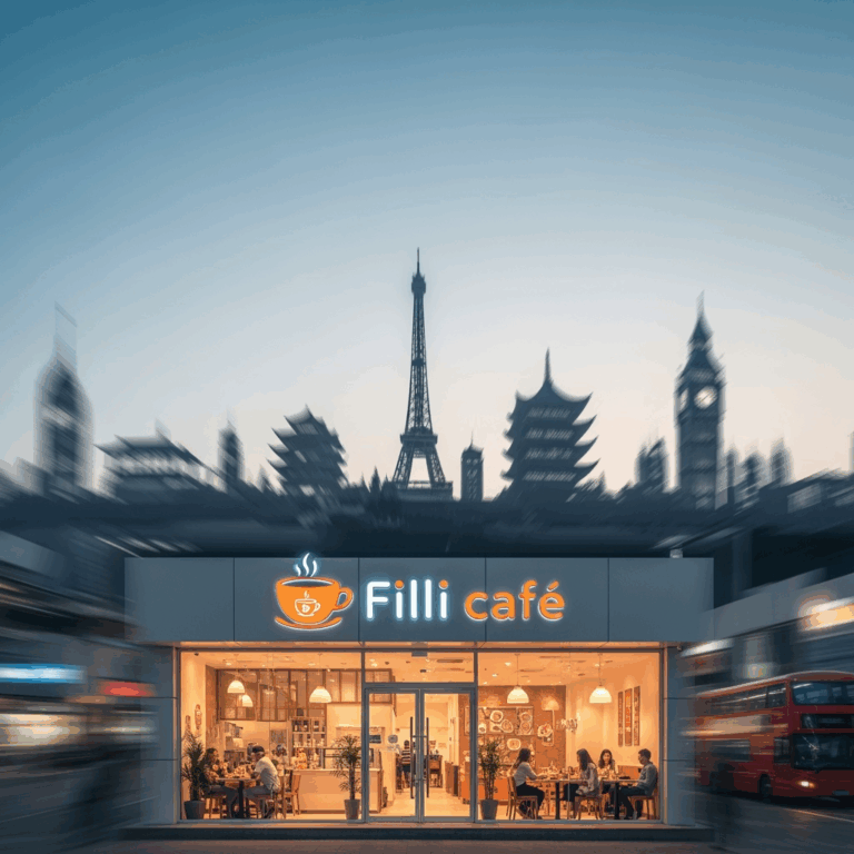 Illustration for: FiLLi Café Expands Global Presence Rapidly